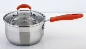 Ковш с крышкой, 16*9,5 см, 1,9 л, нерж. сталь, Tezoro, Esprado , TEZL16SE109 - КОЛОРЛОН ВТД Новосибирск