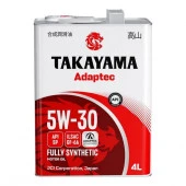 Масло моторное Takayama Adaptec 5W30 GF-6A SP 4л синт - КОЛОРЛОН ВТД Новосибирск