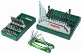 BOSCH X-line-15 сверел+25 бит+ Склад.ключи 2607017333 - КОЛОРЛОН ВТД Новосибирск