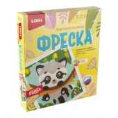 Кп-075 Фреска. Картина из песка "Енотик" - КОЛОРЛОН ВТД Новосибирск