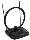 Антенна комнатная Сигнал DVB-T2 и ДМВ+МВ активная  SAI-304, усы 1м, кабель 3м - КОЛОРЛОН ВТД Новосибирск