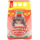 СИБИРСКАЯ КОШКА наполн. 3л ЭКСТРА(д/длиннош) - КОЛОРЛОН ВТД Новосибирск