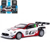 JB1251321 ТМ "Автопанорама" Машинка мет.., 1:32 Maserati Gran Turismo MC GT4, бел,инер,св,зв,откр.дв - КОЛОРЛОН ВТД Новосибирск