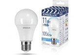 11W Ergolux LED-A60-11W-E27-4K ЛОН 11Вт Е27 4500К 220-240В - КОЛОРЛОН ВТД Новосибирск