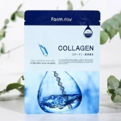 Farmstay Тканевая маска для лица с коллагеном Visible Difference Mask Sheet Collagen 23 мл - КОЛОРЛОН ВТД Новосибирск