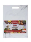 ABX143  Доска разделочная MARBLE White 27,5х36,5см - КОЛОРЛОН ВТД Новосибирск