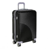 РА162 (2-ой) Black черный (24") пластикABS чемодан сред*** - КОЛОРЛОН ВТД Новосибирск