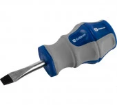 Отвертка Ultra Grip КОБАЛЬТ SL 6,0 х 38 мм CR-V, двухкомпонентная рукоятка (1 шт.) подвес - КОЛОРЛОН ВТД Новосибирск
