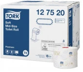 Туалетная бумага Tork Premium компакт.рулон Auto Shift (Т6) белая 2сл. 127520-00 - КОЛОРЛОН ВТД Новосибирск