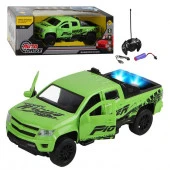 JB1168122 AUTODRIVE Р/У Пикап 1:16, 5 кан., откр.двери, свет. эфф., зар. устр., зелен, 39*17*15, , - КОЛОРЛОН ВТД Новосибирск