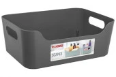 Корзина универсальная 340*240*140мм 10,0л Scandi серый 433222711 БП - КОЛОРЛОН ВТД Новосибирск