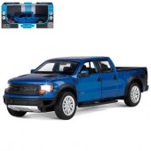 JB1251395 ТМ "Автопанорама" Машинка метал 1:34 Ford F-150 SVT Raptor,синий, свет, звук, откр. дв - КОЛОРЛОН ВТД Новосибирск
