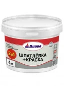 Шпатлевка+ краска, универсальный состав "2 в 1" Д-008 3кг/Евроведро - КОЛОРЛОН ВТД Новосибирск
