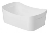 Корзинка универсальная "Poplar" 4,5л, 290х190х10мм (светло-серый) - КОЛОРЛОН ВТД Новосибирск