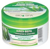 B.J.Spa naturelle Крем 200мл. Алоэ-Вера + коллаген и эластин  для лица в банке - КОЛОРЛОН ВТД Новосибирск