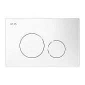 I049001 Pro L, клавиша для инсталляции пневматическая, пластик, белый - КОЛОРЛОН ВТД Новосибирск