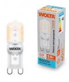 5W Лампа LED  WOLTA WSTD-JCD-5W6KG9-P КАПСУЛА JCD 5Вт 400лм 6500K G9 - КОЛОРЛОН ВТД Новосибирск