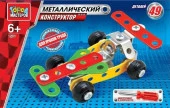 233884  КОНСТРУКТОР МЕТАЛЛ. "ГОРОД МАСТЕРОВ" ГОНОЧНЫЙ АВТОМОБИЛЬ В РУСС. КОР. в кор.80шт - КОЛОРЛОН ВТД Новосибирск