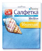 GRIFON Салфетка из микрофибры универсальная 30 х 30 см, 900-000 - КОЛОРЛОН ВТД Новосибирск