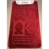 Коврики д/ван.комн. ZALEL 55*90 1-пр однотонные с рельефом ЗЛ - КОЛОРЛОН ВТД Новосибирск