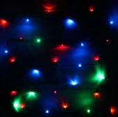 Гирлянда для дома  3,5м 36 ламп LED зелёный пров.,8 реж, IP-20, Мультицвет - КОЛОРЛОН ВТД Новосибирск