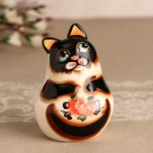 Сувенир Кошка цветная 9,5 см., гжель 5170691 - КОЛОРЛОН ВТД Новосибирск