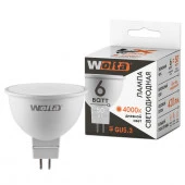***6W Led WOLTA LX MR16 GU5.3 4000К 30SMR16-220-6GU5.3 Лампа - КОЛОРЛОН ВТД Новосибирск