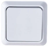 Intro Quadro Выключатель 1 кл. IP20 белый 2-101-01 - КОЛОРЛОН ВТД Новосибирск
