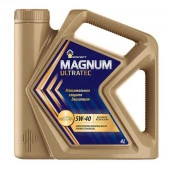 Масло моторное Rosneft Magnum Ultratec 5W40 синт  4л - КОЛОРЛОН ВТД Новосибирск