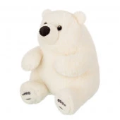 RL25001-28 Игрушка мягконабивная ТМ "Relana" Полярный Мишка, 28 см, в/п 28*21*21 см - КОЛОРЛОН ВТД Новосибирск