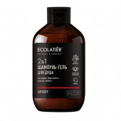 ECOLATIER MAN  Мужской шампунь-гель 2 в 1 SPORT, 400 мл - КОЛОРЛОН ВТД Новосибирск
