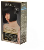 ESTEL COLOR Signature Стойкая крем-гель краска для волос 1/0 Чёрный классический - КОЛОРЛОН ВТД Новосибирск