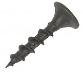 Саморез для ГКЛ крупная резьба, оксид 3,5х 19 кор. с ок. - 500 шт. SteelRex - КОЛОРЛОН ВТД Новосибирск