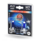 Галогенная лампа AVS ATLAS  /5000К/ H7.12V.55W.блистер-2шт. - КОЛОРЛОН ВТД Новосибирск
