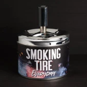 Бездымная пепельница "Smoking tire", 9 х 12 см   4990610 - КОЛОРЛОН ВТД Новосибирск