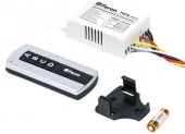Feron Выключатель пульт ДУ  230V 1000W (4 канала)30м черн/серебро 48533 - КОЛОРЛОН ВТД Новосибирск