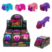 Т20317 1toy Крутой замес, Супер Мопс, тянущийся, цветная коробка, 8,5см, 4 цвета, 12 шт в д/б - КОЛОРЛОН ВТД Новосибирск