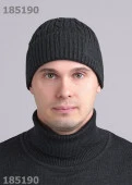 CLEVER 444166ха Шапка мужская, *, Меланж т.серый - КОЛОРЛОН ВТД Новосибирск