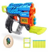 4870 Игровой набор ZURU X-Shot DINO ATTACK Экстинкт (бластер, 1 мишень, 8 снарядов) - КОЛОРЛОН ВТД Новосибирск