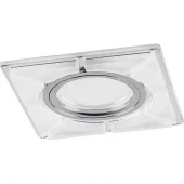 40508 CD994 15LED*2835SMD 4000K, MR16 G5.3, белый матовый, хром - КОЛОРЛОН ВТД Новосибирск