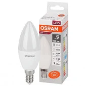 Лампа LEDVANCE LED 7 Вт E14 4000К 560Лм свеча 220 В (замена 60Вт) OSRAM - КОЛОРЛОН ВТД Новосибирск