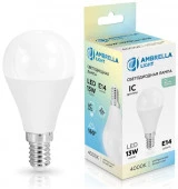 13W Лампа 451314 LED P45 13W IC E14 4000K 175-265V Н - КОЛОРЛОН ВТД Новосибирск