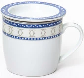 114-19045  ВЕНЕРА Тания, кружка заварочная 350мл, декор серебро, - КОЛОРЛОН ВТД Новосибирск