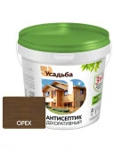 Антисептик декоративный на водной основе У-401 орех 3кг/евроведро - КОЛОРЛОН ВТД Новосибирск