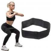 Резинка для фитнеса Super Body, р-р L 15-25 кг (42*8 см), Чёрный - КОЛОРЛОН ВТД Новосибирск