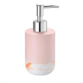 Trendy Дозатор для жидкого мыла настольный розовый, керамика, Trendy FOR-TR021 - КОЛОРЛОН ВТД Новосибирск