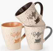 Кружка керамическая 270 ml арт 26019/36/12 - КОЛОРЛОН ВТД Новосибирск