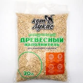 КОТ Лукас наполнитель древесный 20 л - КОЛОРЛОН ВТД Новосибирск