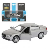 JB1251261 ТМ "Автопанорама" Машинка метал 1:46 BMW 760 LI, серебряный, откр. двери, инерция, в/к 17, - КОЛОРЛОН ВТД Новосибирск
