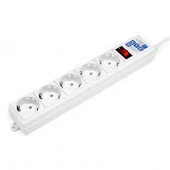 PowerCube Сетевой фильтр (5с/з, 1,9м) белый SPG-B-6-WHITE - КОЛОРЛОН ВТД Новосибирск